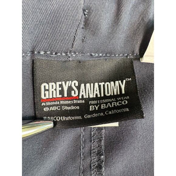 Greys Anatomy Scrubs Pants Mens Plus Size 5XLX Gray Barco Medical Nurse Pockets - Picture 6 of 16